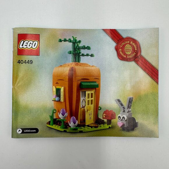LEGO Easter Bunny's Carrot House 40449 / 100% Complete, No Box - Picture 10 of 11